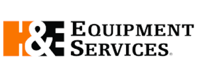H&E Equipment Logo