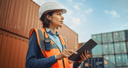 Commercial Appraisals in Triple Net Lease Investments | Image of female worker holding a clipboard