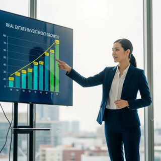 How Delivery Deals Influence | Woman pointing at chart